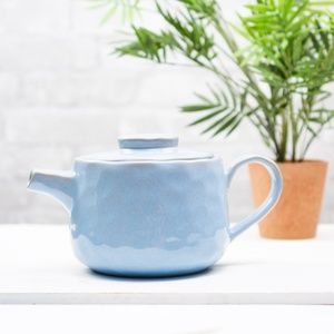 Ollie and Olivia Blue Ceramic Small Teapot